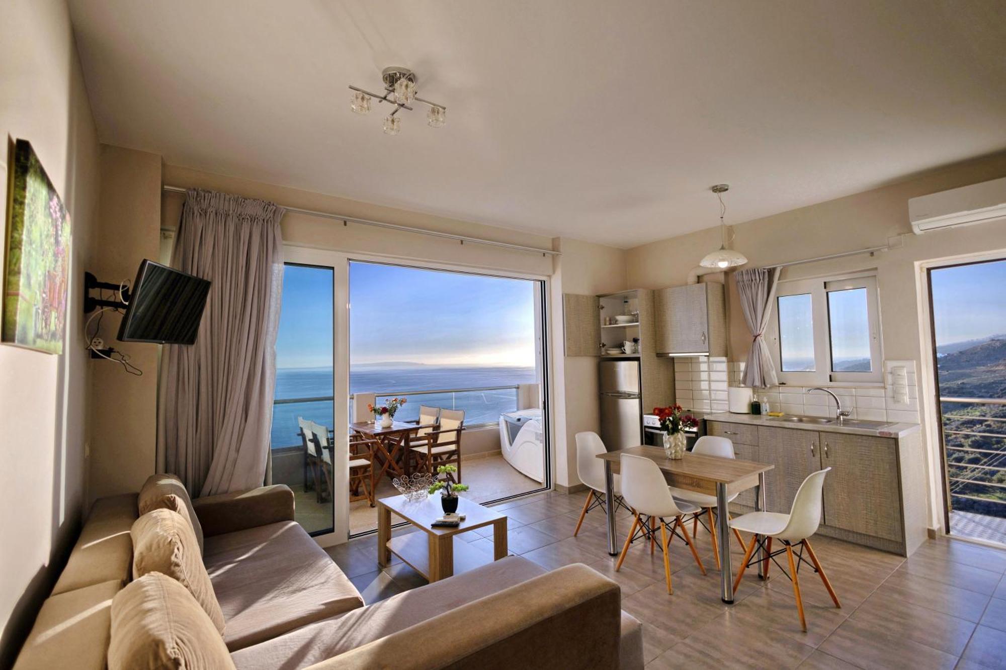 Akrotiri Panorama- Luxury Rental Apartments With Sea View Rodakino Exterior photo